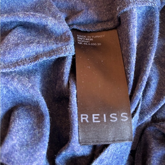 Reiss Norah Draped Off-the-Shoulder Top-Women Size S - Picture 5 of 7